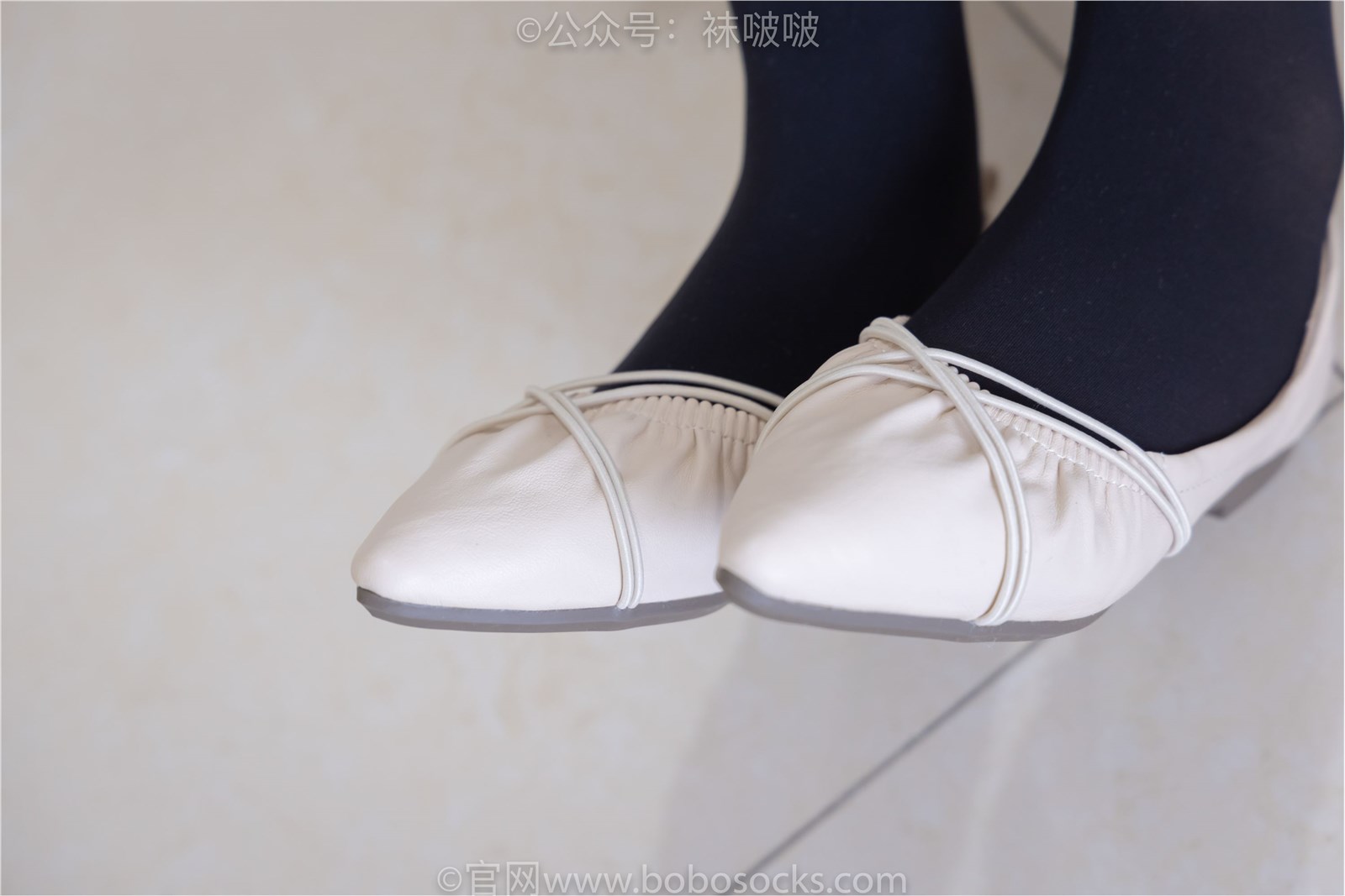NO.029 Sweet Pea - Flat shoes, thick black silk, thick meat, stomp on cookies(14)